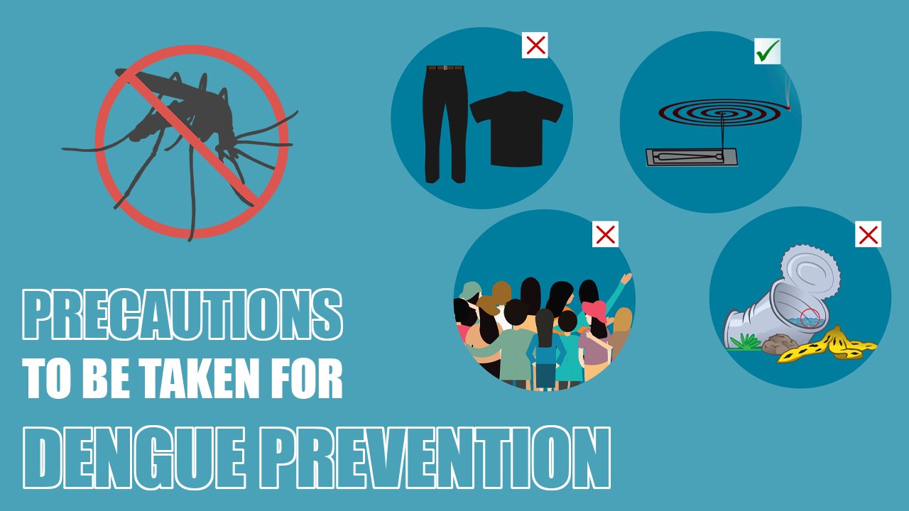 Precautions to Be Taken For Dengue Prevention