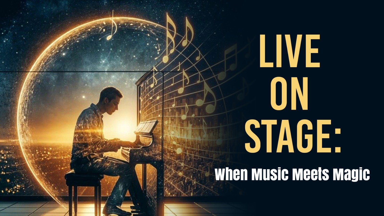 Live on Stage: When Music Meets Magic
