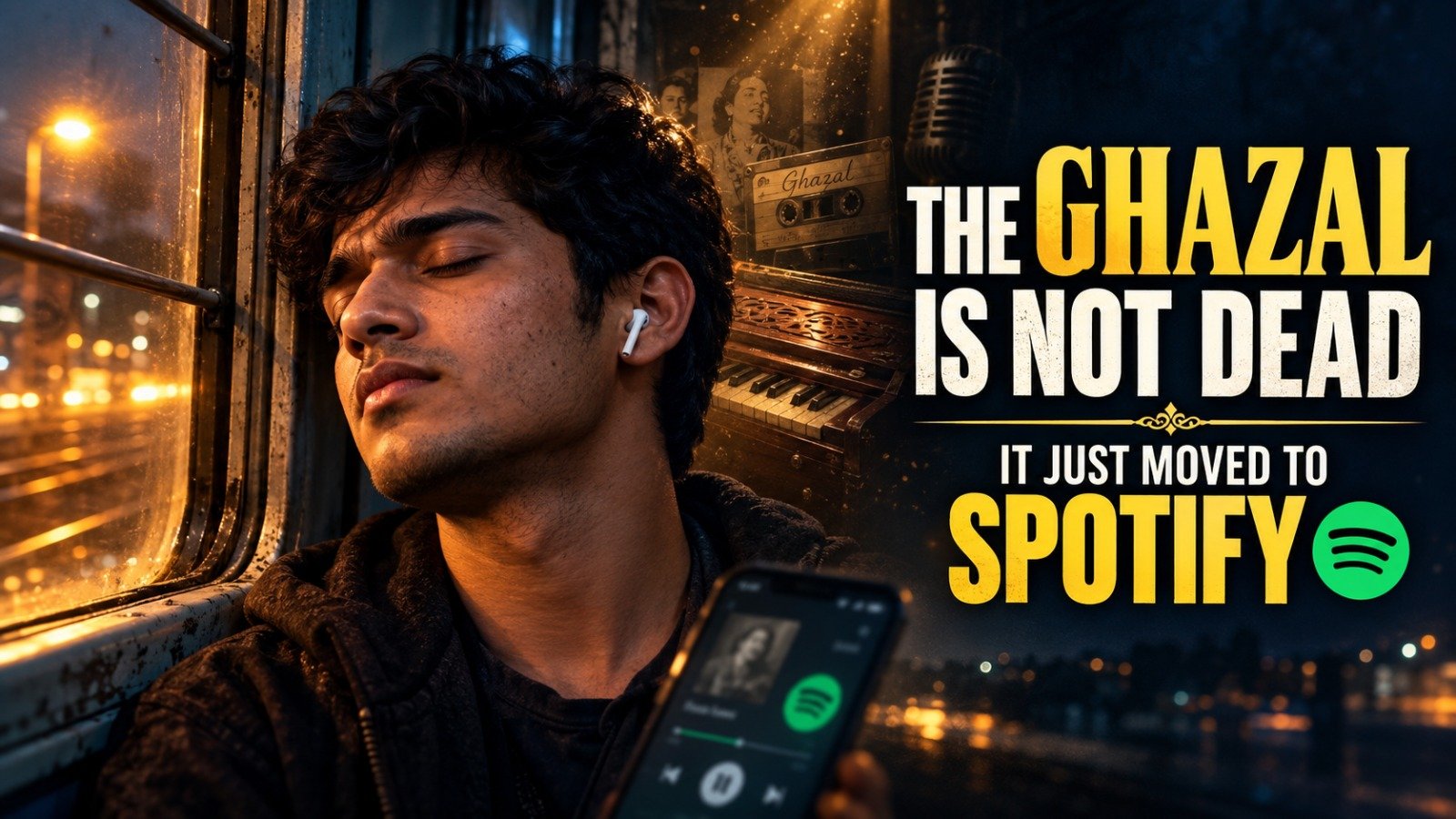 The Ghazal Is Not Dead, It Just Moved to Spotify